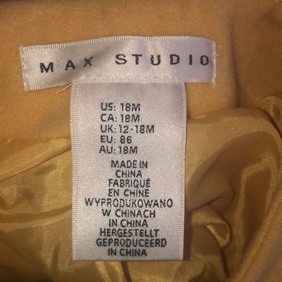 Max Studio Toddler Peacoat - Picture 5 of 6